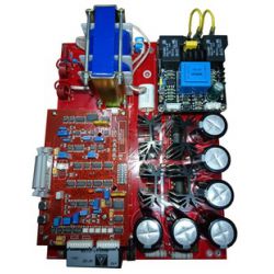 Automatic frequency tracking ultrasonic circuit board